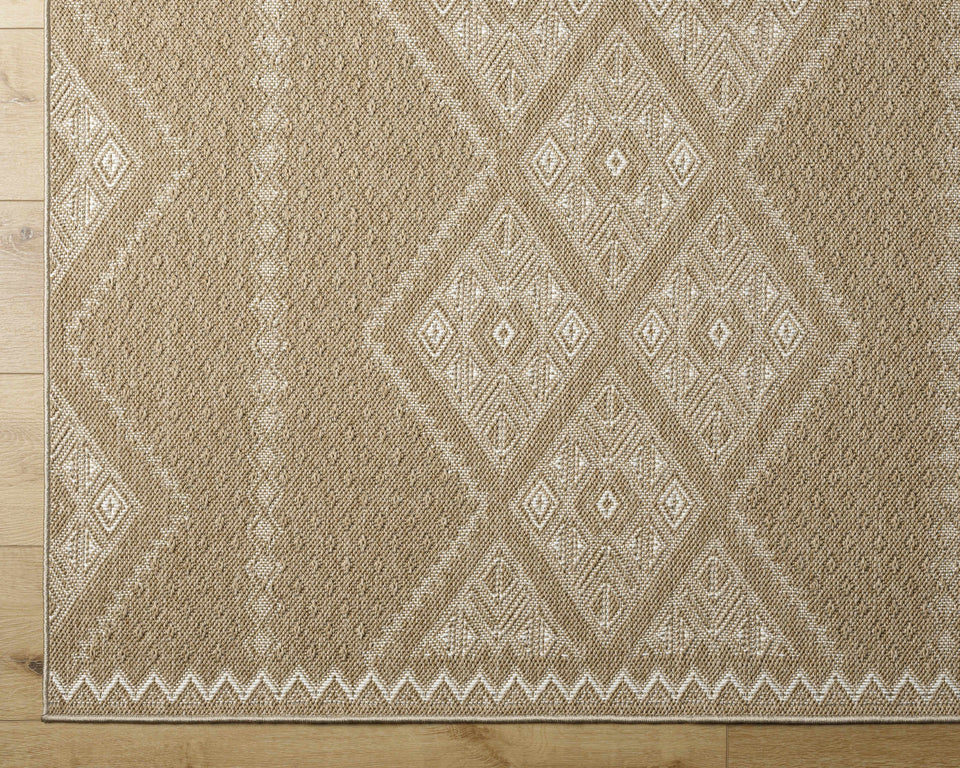 Olina Flatweave Faux Jute Outdoor Rug