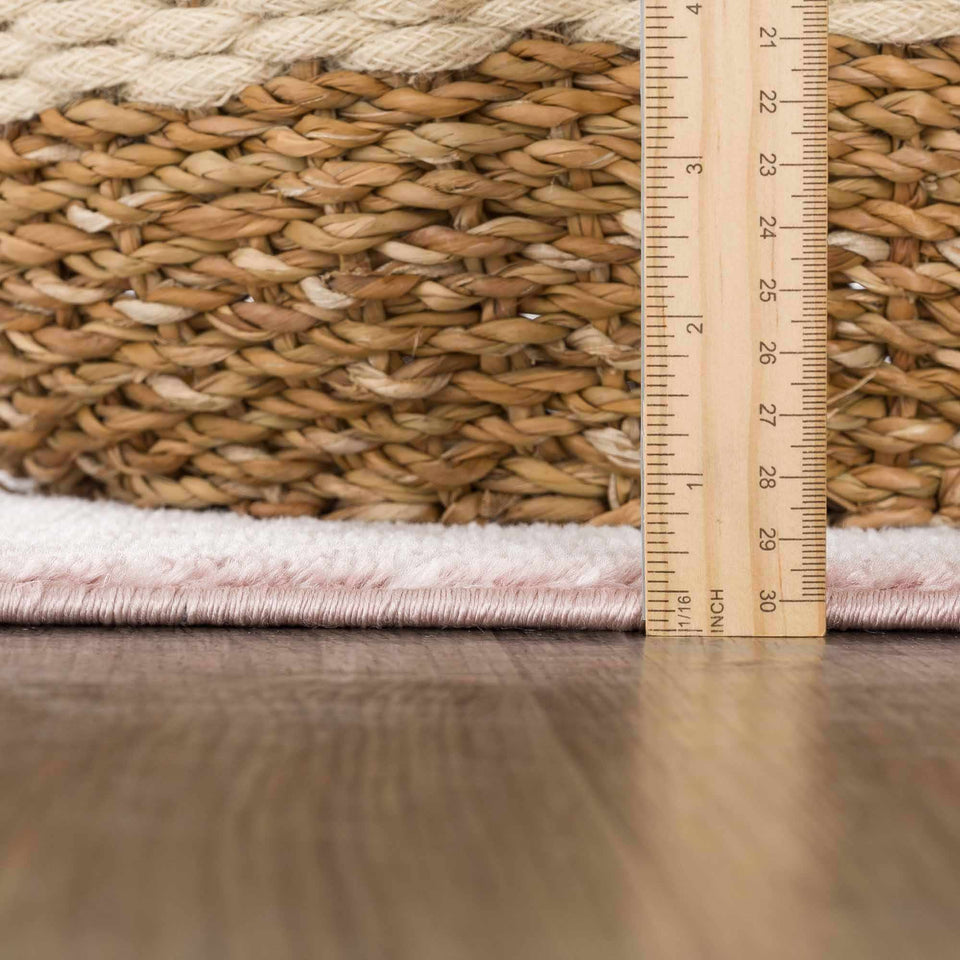 Kandos Blush & Light Pink Area Rug