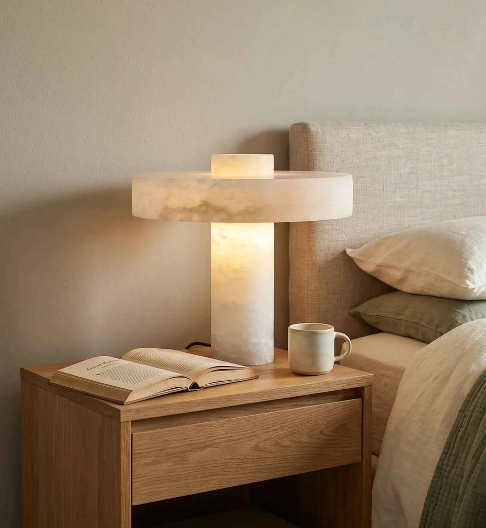 Tramonto Alabaster Table Lamp