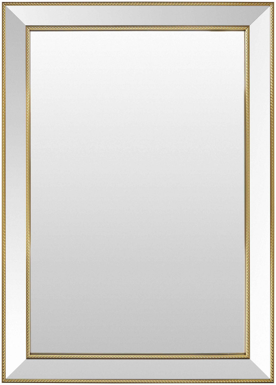 Netzschkau Rectangular Gold Mirror