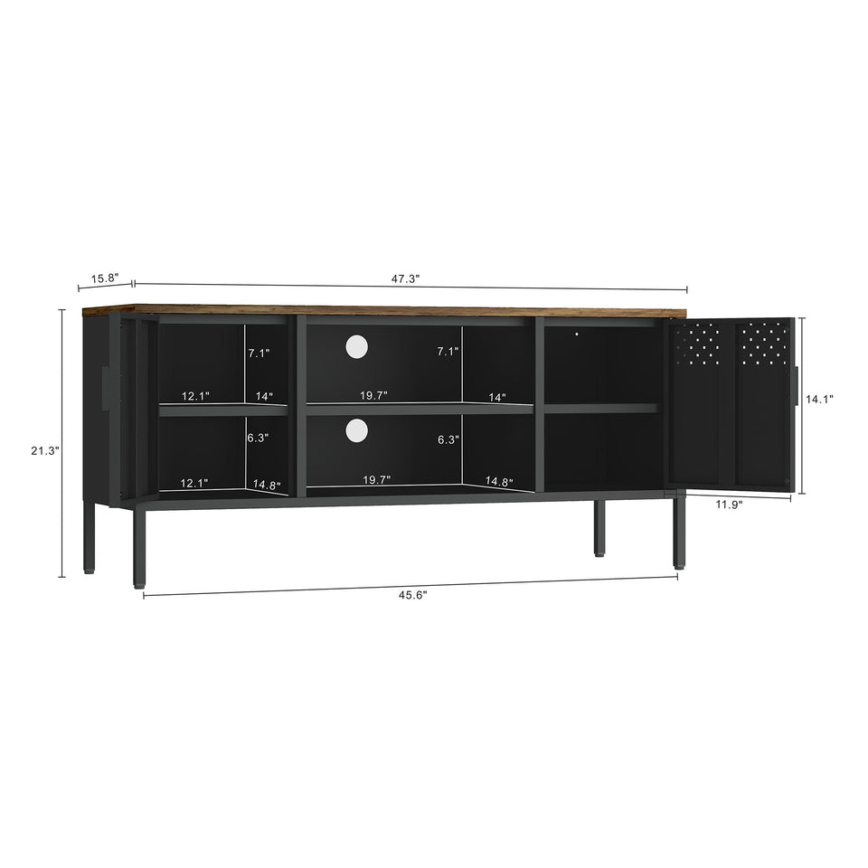 Landen 47" Metal Storage Cabinet