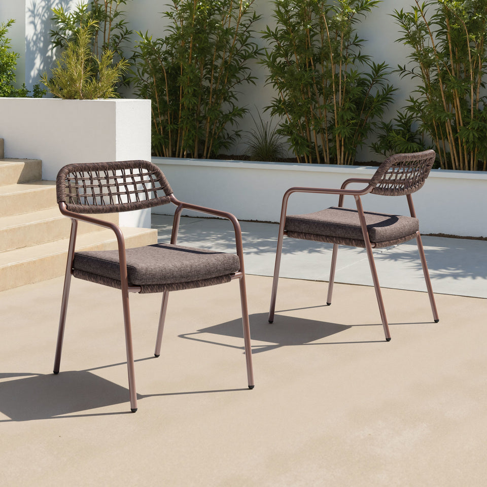Rio Dining Chair (Set of 2) Brown