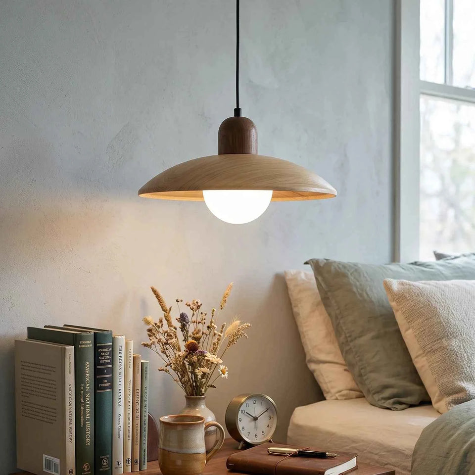 pendant light - side angle view