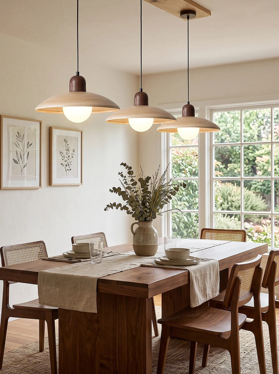 pendant light - top view