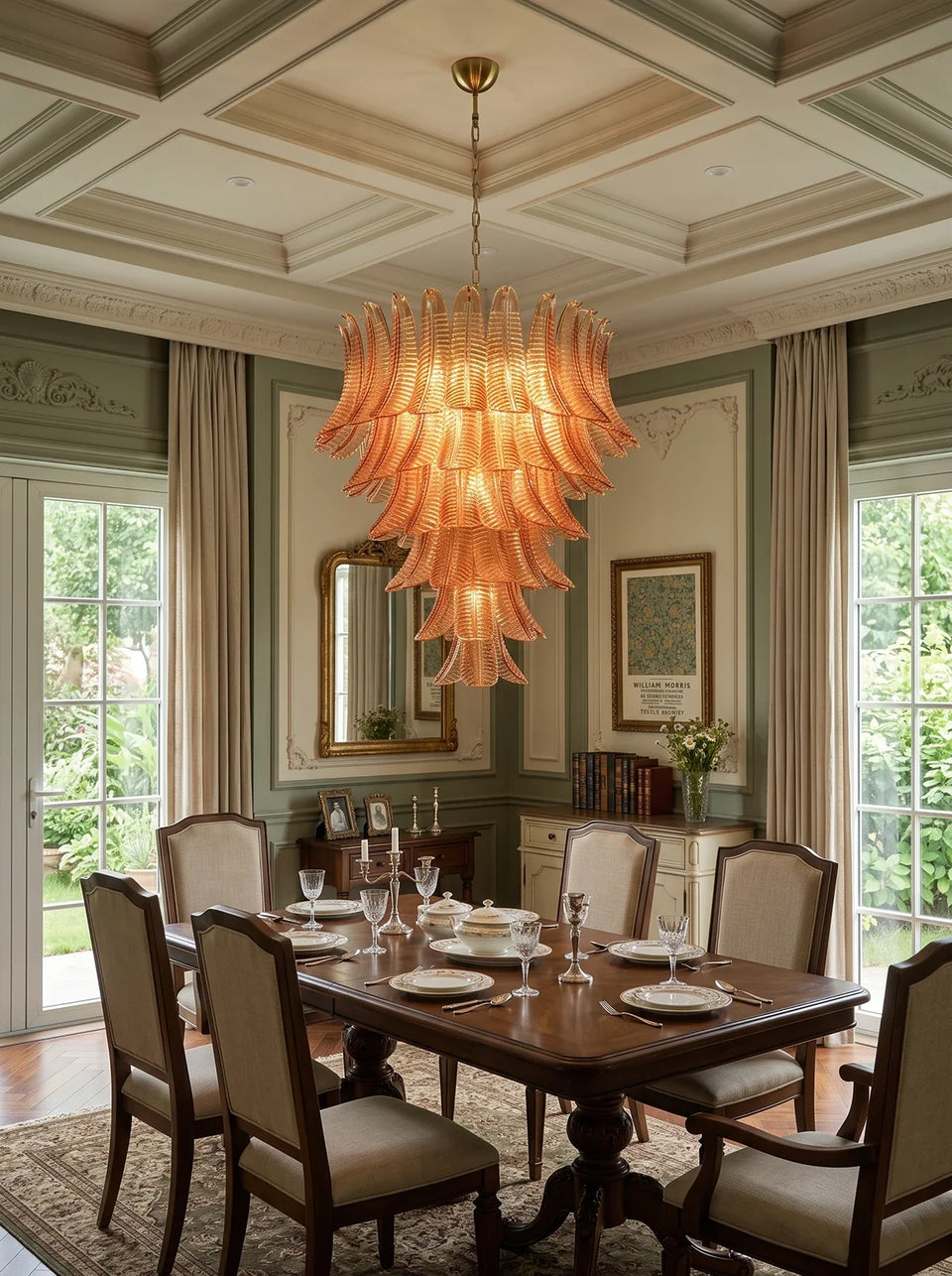 chandelier - close-up detail