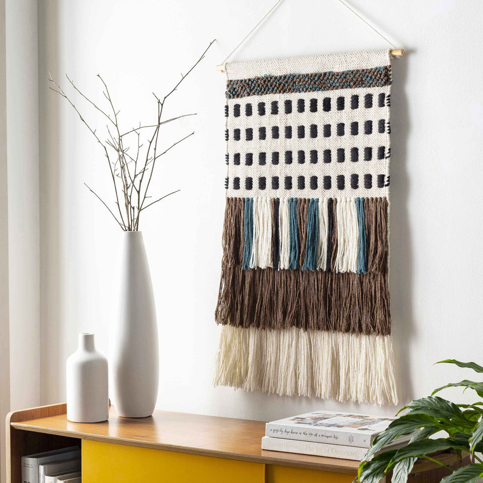 Ava Boho Fringe Wall Hanging - Clearance