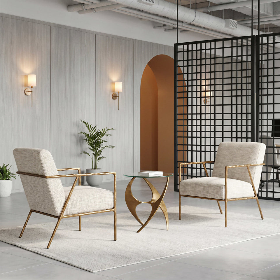 Norrebro Accent Chair Beige Frost