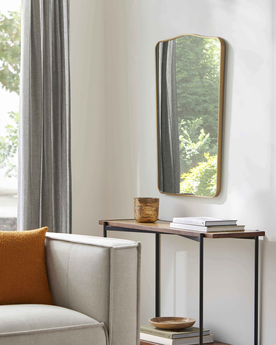 Vallentuna Metallic Copper Mirror