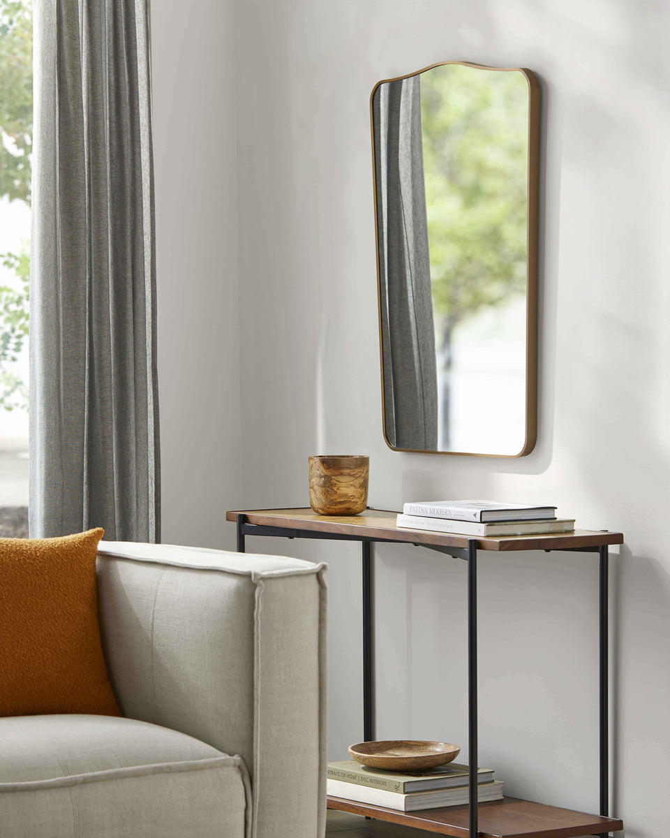 Vallentuna Metallic Copper Mirror