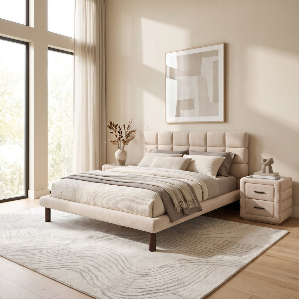 Soffice Nightstand Beige