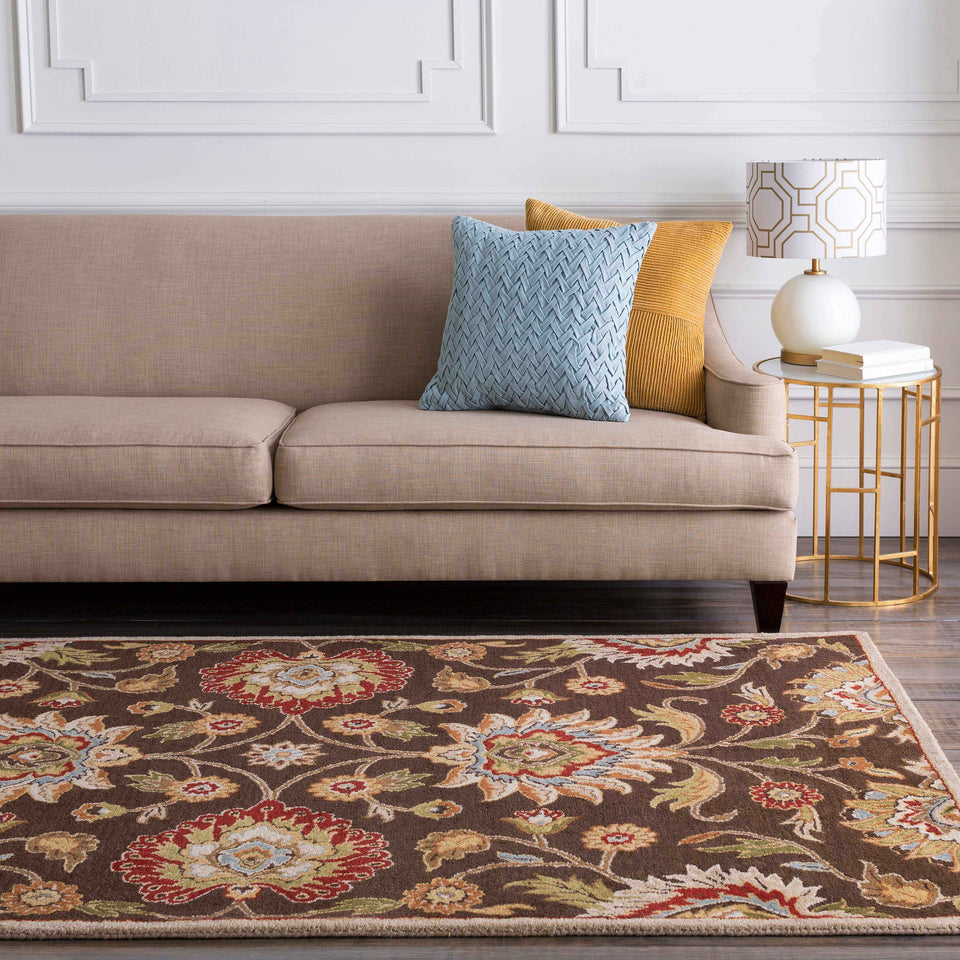 Conesus Hand Tufted Brown 1051 Area Rug