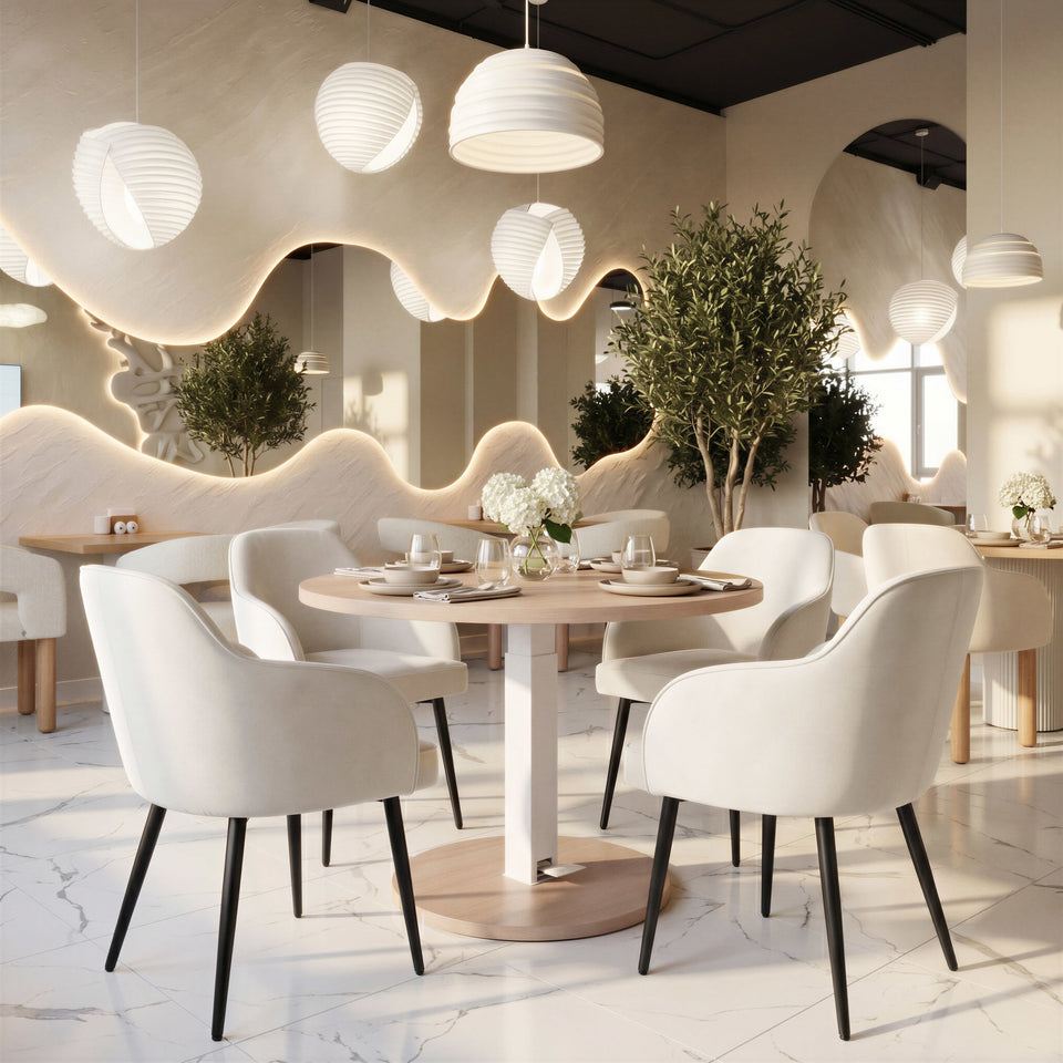 Jolie Dining Chair (Set of 2) Ivory