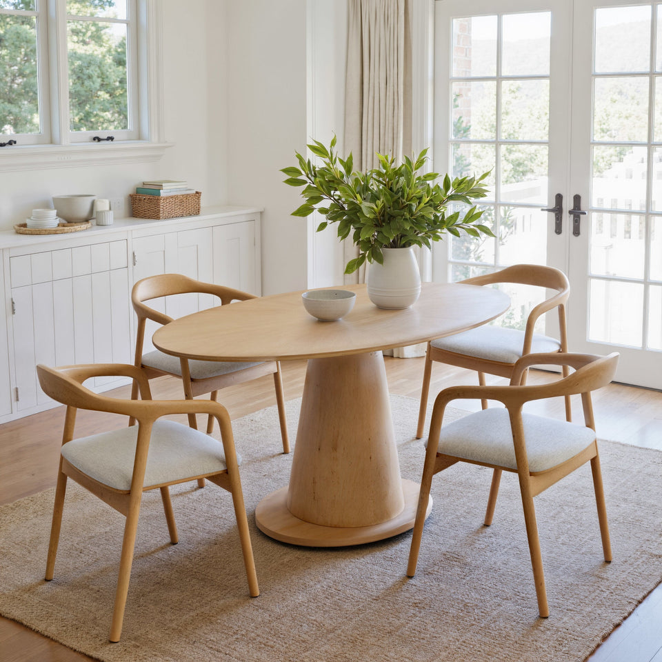 Hosoi Dining Chair Beige
