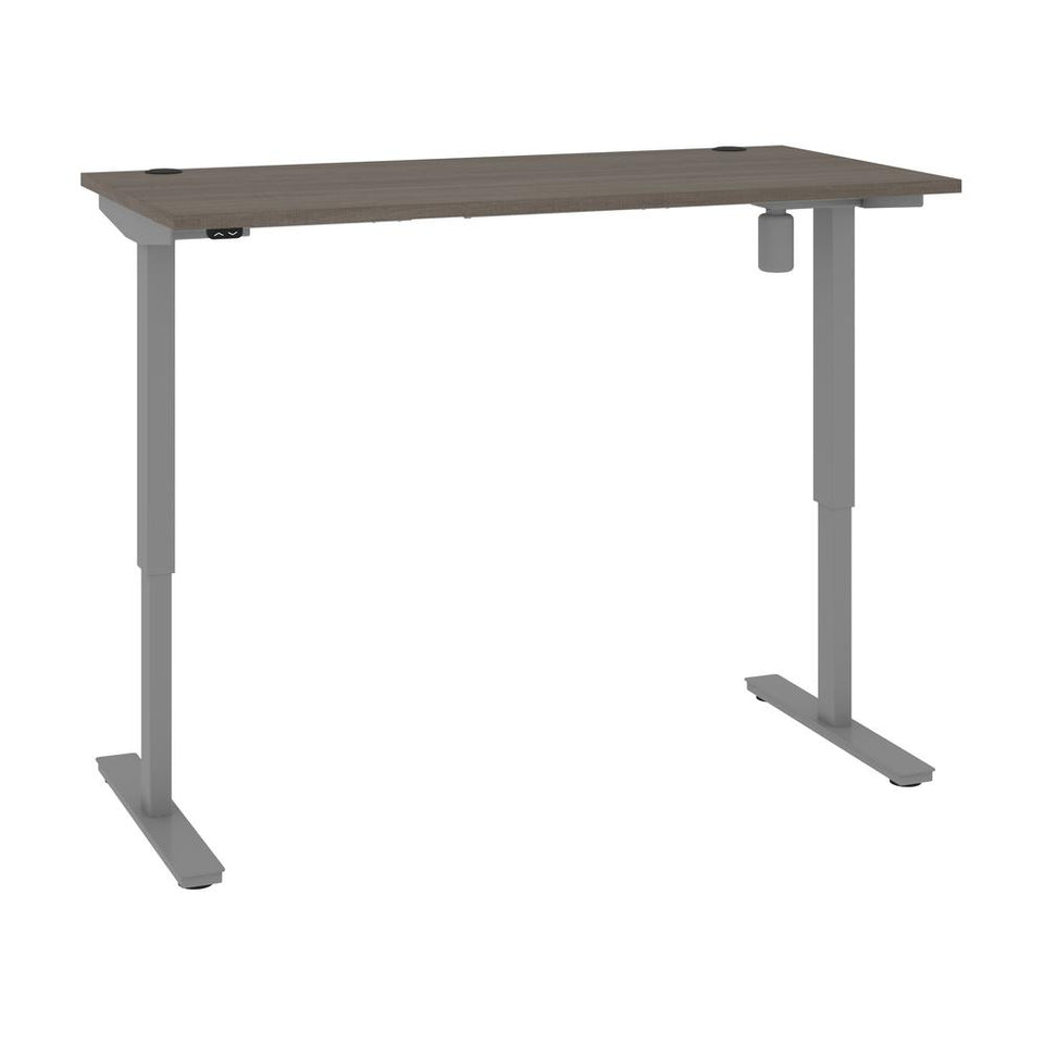 Bestar Upstand 30” x 60” Standing Desk in bark grey