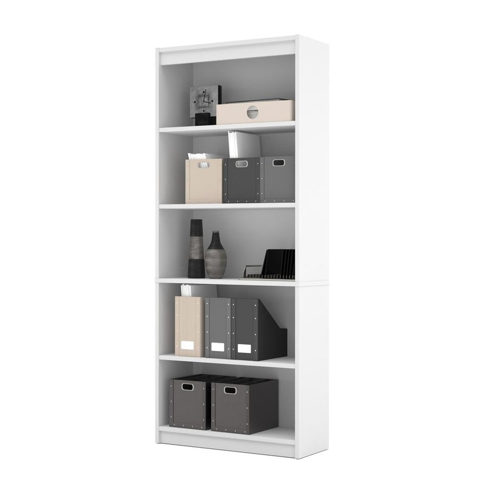 BESTAR Universel 30W Standard Bookcase in white