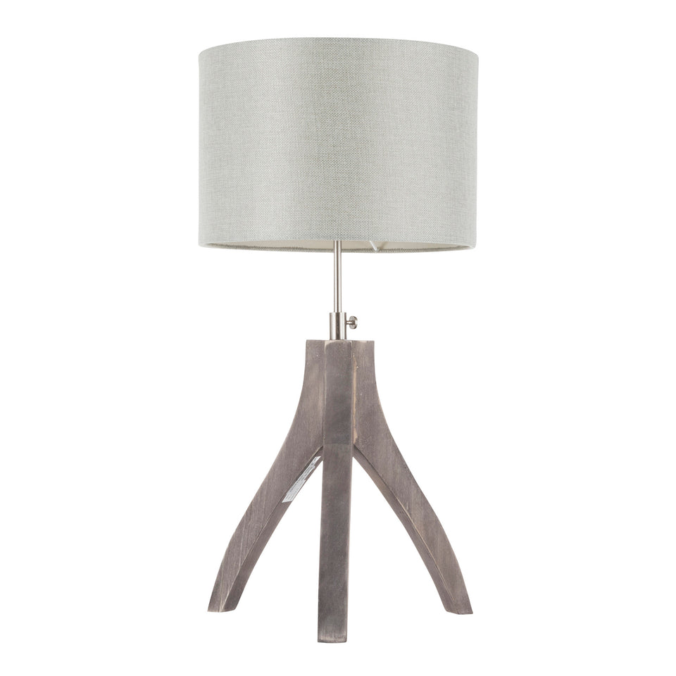 Wishbone Table Lamp.