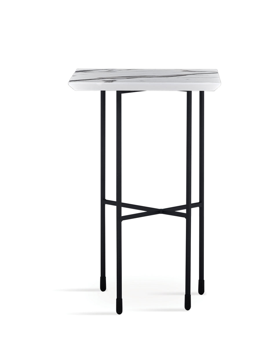 Solaro Side Table Marble Patterned