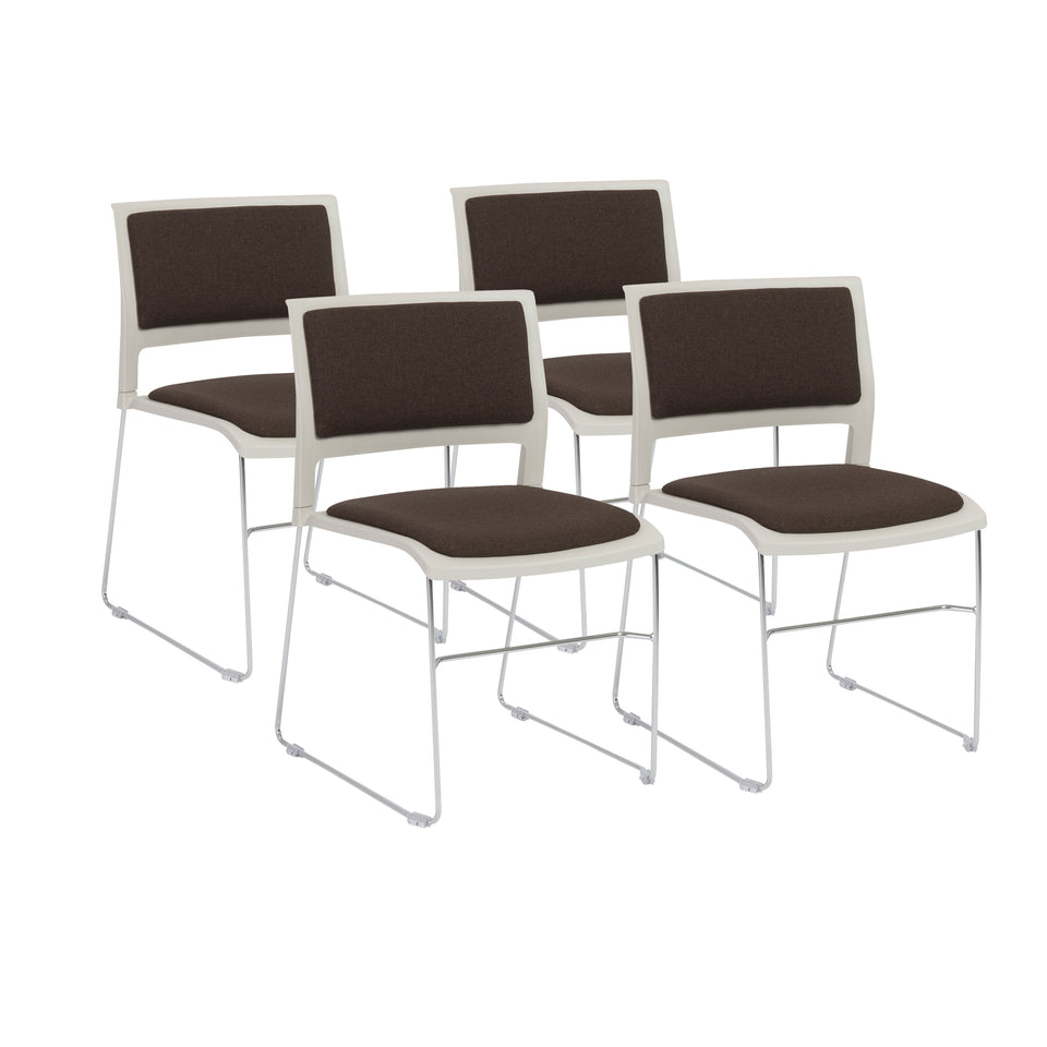 Raylan Stacking Stack Chair - Set of 4.