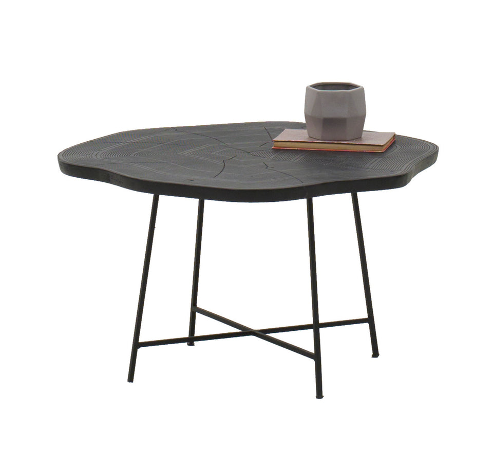 Woody Side Coffee Table Large Black