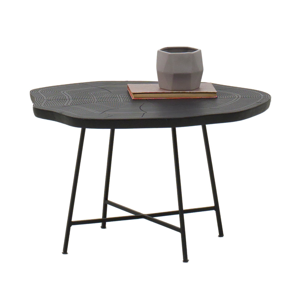 Woody Side Coffee Table Meduim Black
