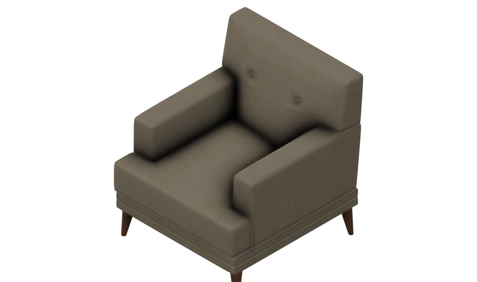 US Rosa Armchair - Light Brown