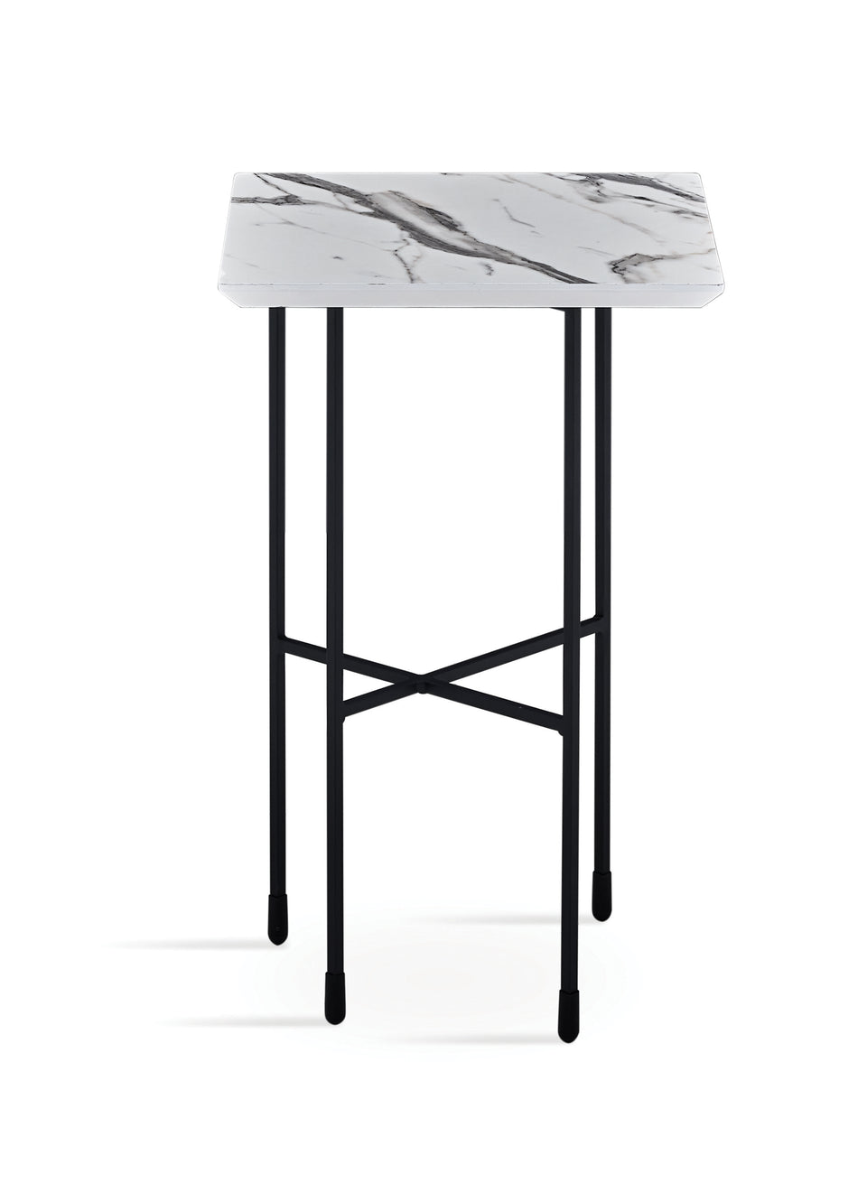 Solaro Side Table Marble Patterned