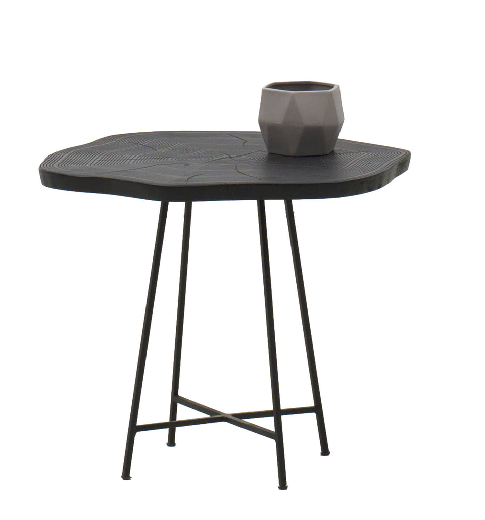 Woody Side Coffee Table Small Black