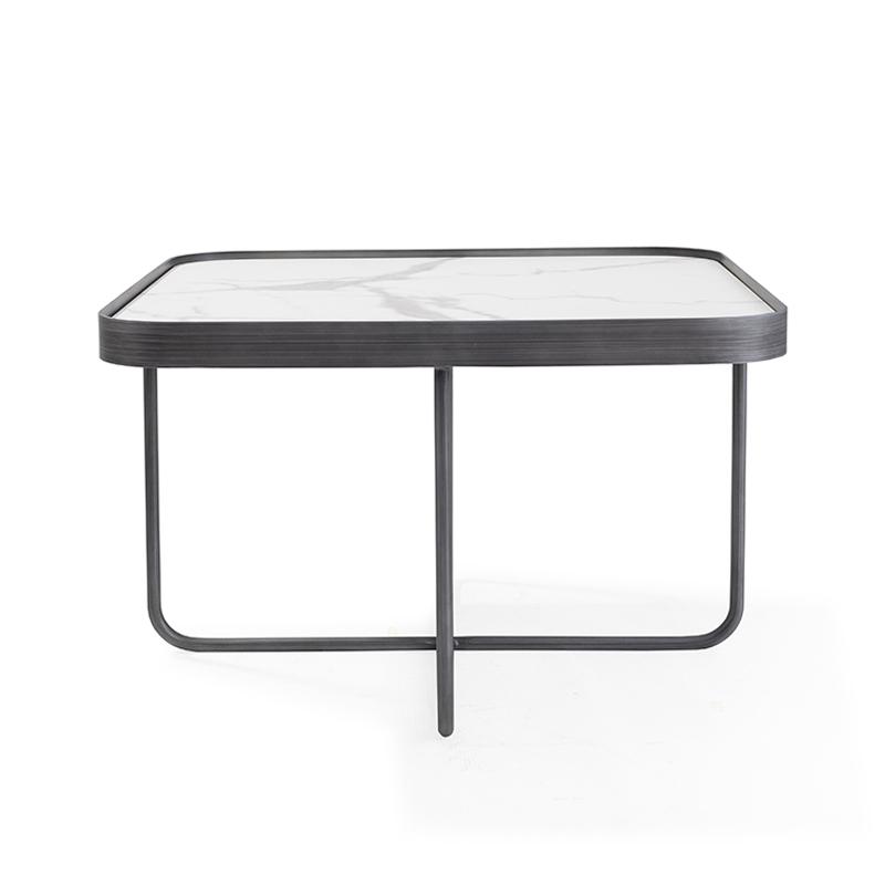 Anna End Table White Small