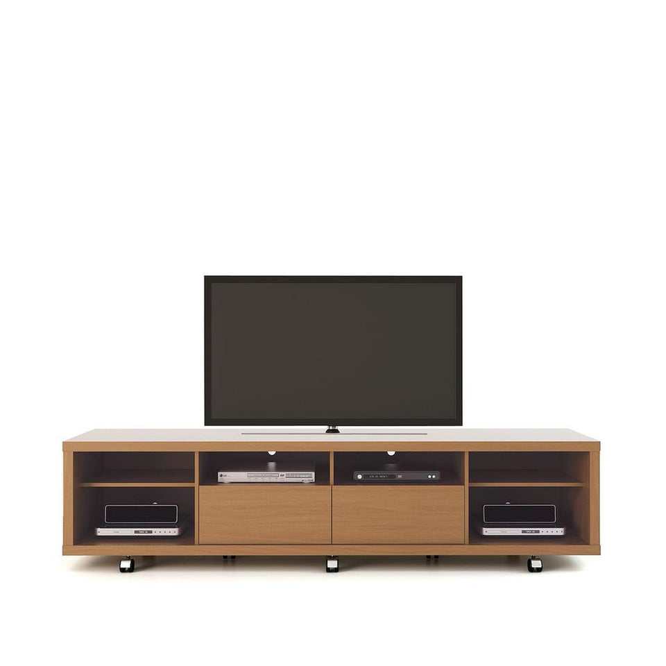 Cabrini TV Stand 2.2 in Maple Cream and Off White