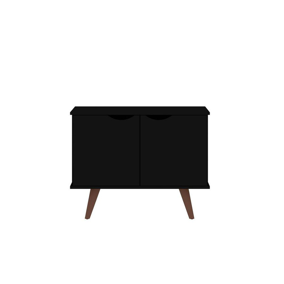 Hampton 33.07" Accent Cabinet in Black