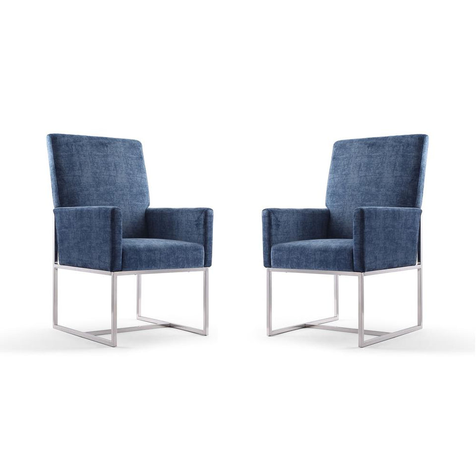 Element Dining Armchair in Blue