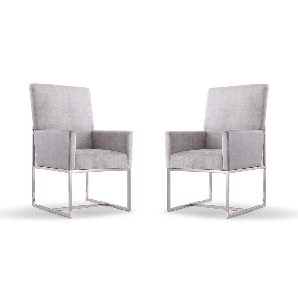 Element Dining Armchair in Grey