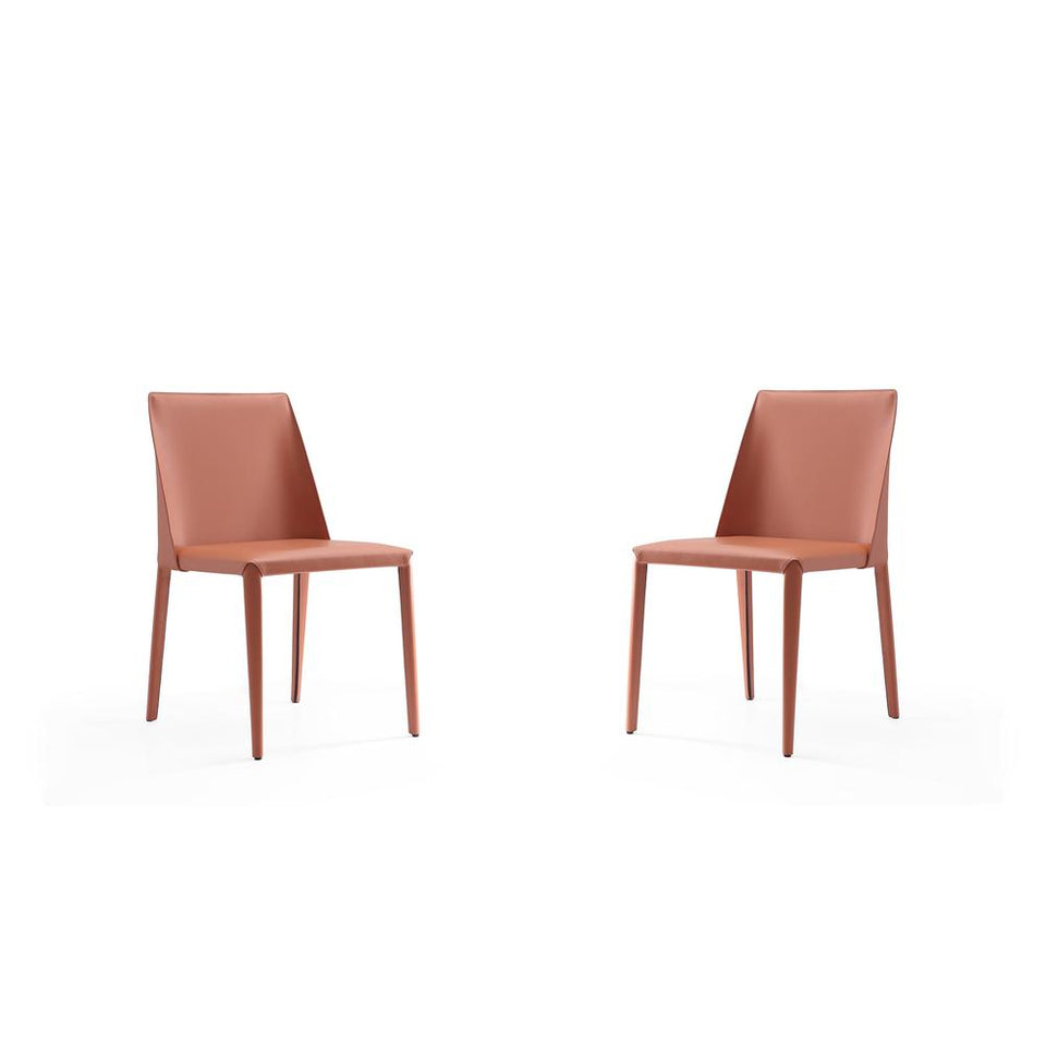 Paris Dining Chair in Clay-Set of 2