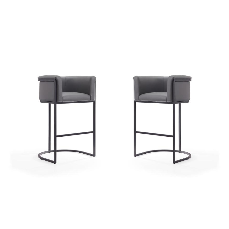 Cosmopolitan Barstool in Grey and Black