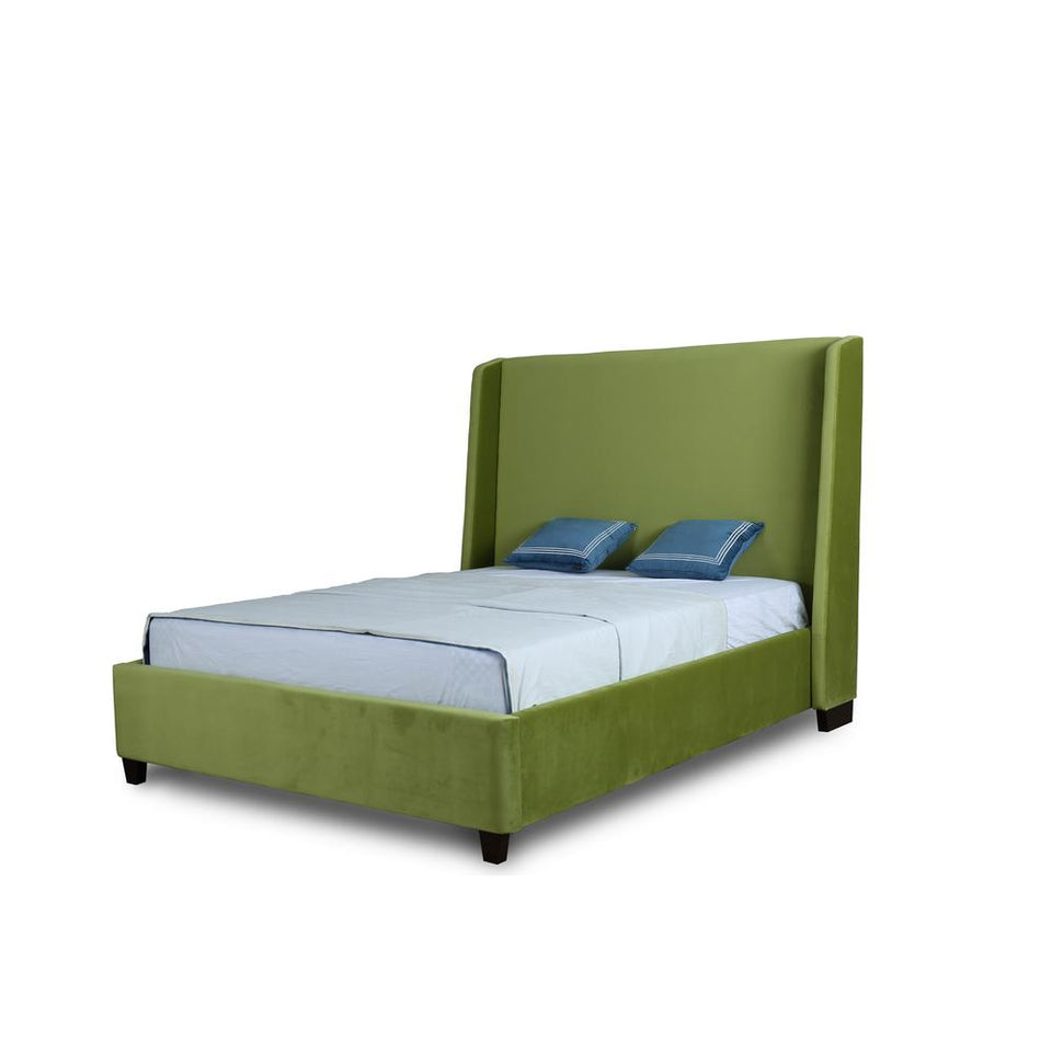 Parlay Queen-Size Bed in Pine Green