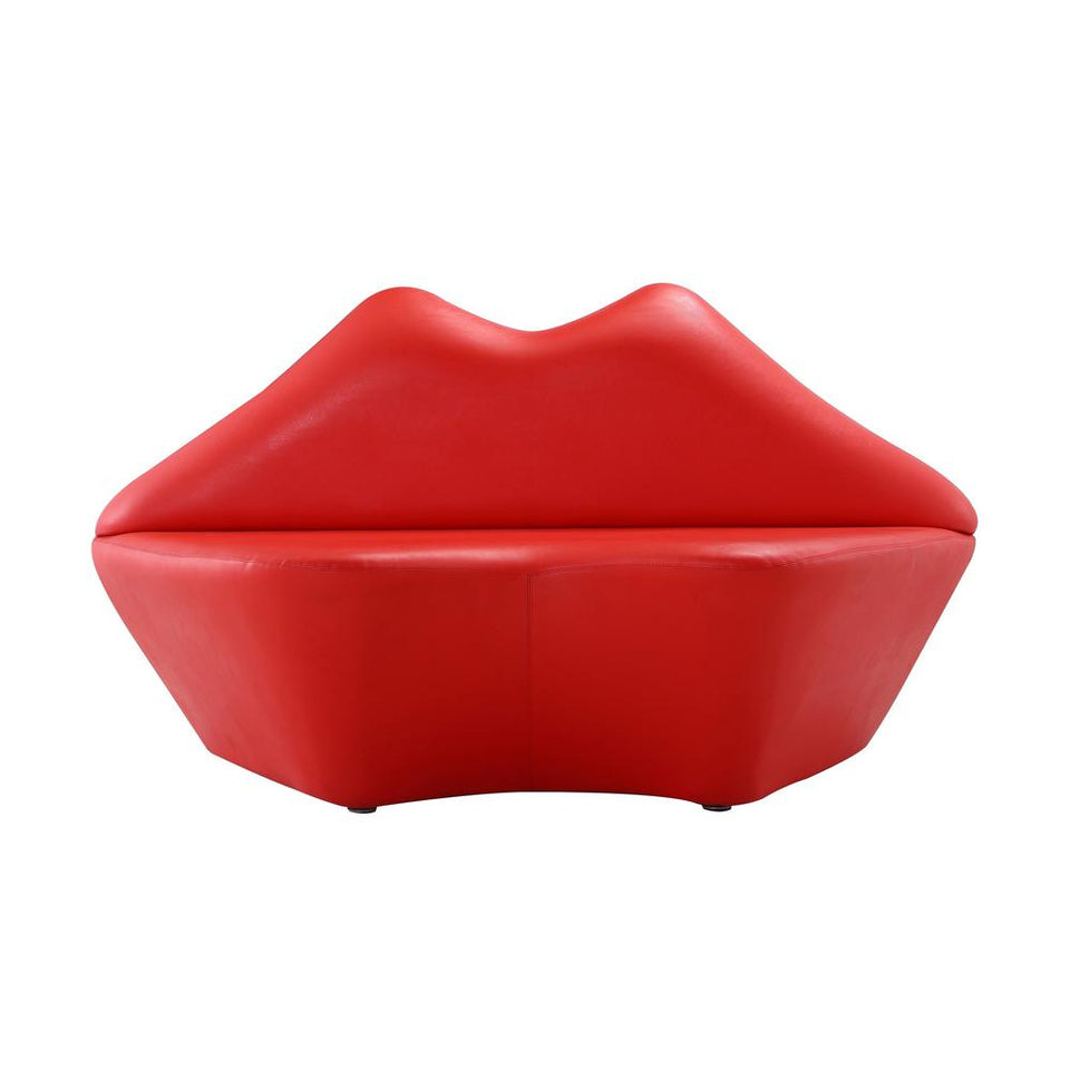 Kiss Loveseat in Red