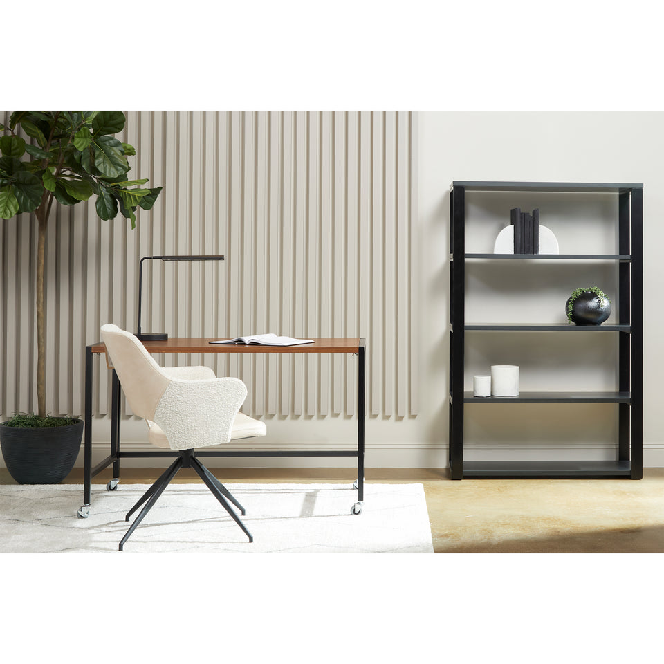 Dillon 40-Inch Shelf/Shelving Unit with Matte Anthracite