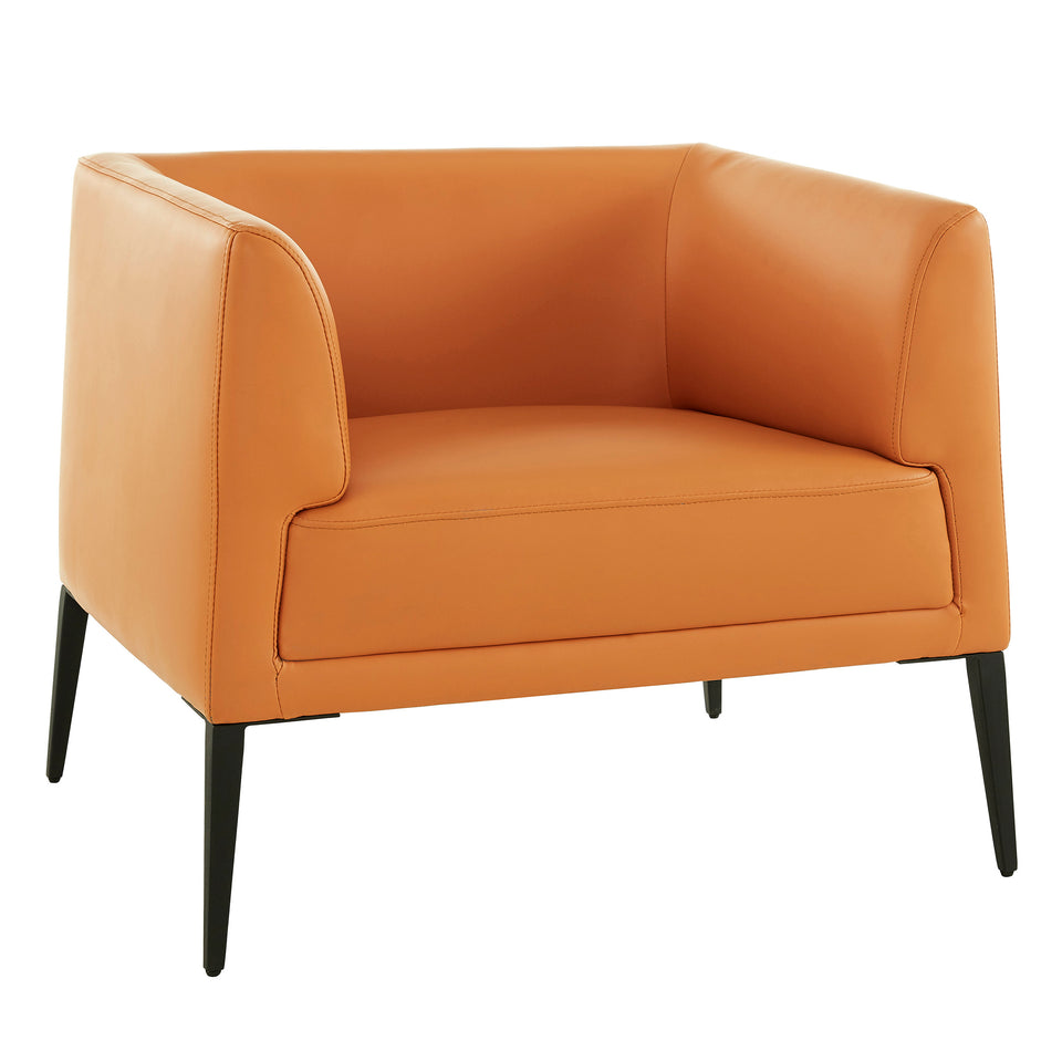 Matias Lounge Chair in Cognac