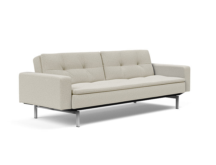 Dublexo Stainless Steel Sofa Bed With Arms