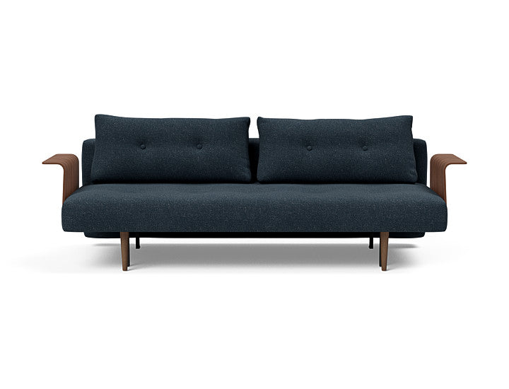 Recast Plus Sofa Bed Dark Styletto With Arms