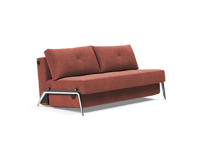 Cubed Queen Size Sofa Bed With Alu Legs