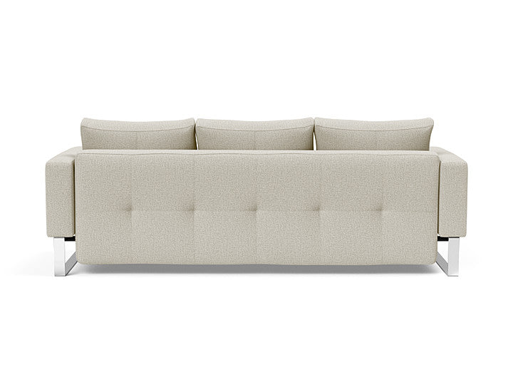 Cassius Quilt Chrome Sofa Bed