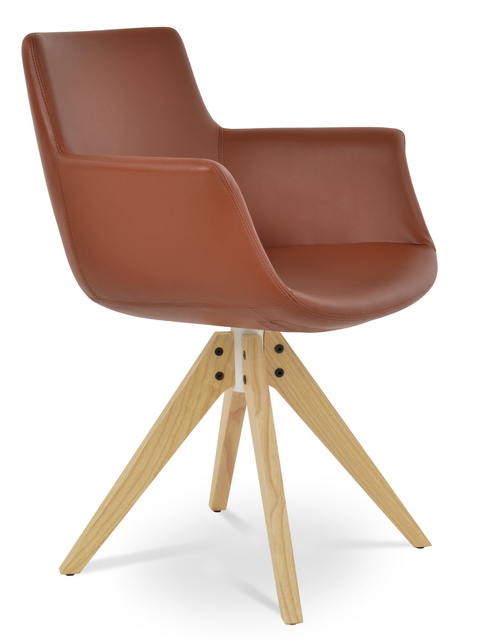 Bottega Pyramid Swivel Chair.