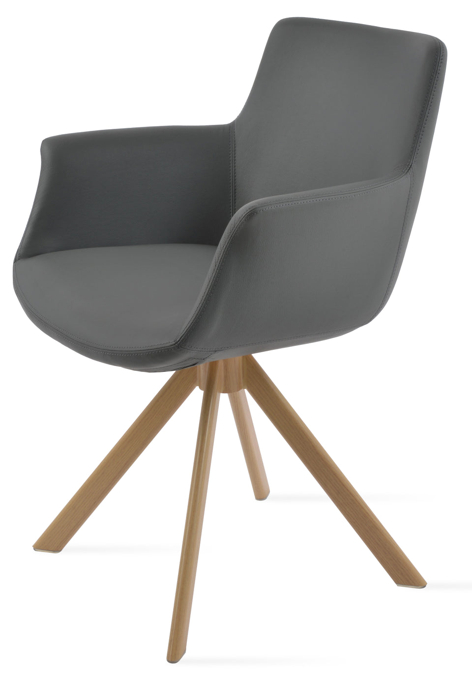 Bottega Arm Sword Dining Chair.