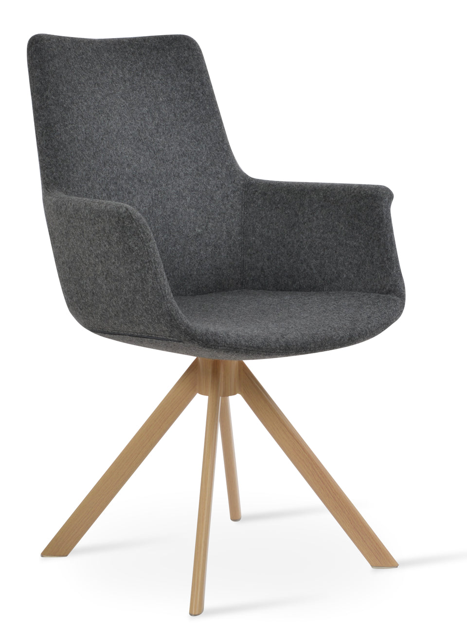 Bottega Arm Sword Dining Chair.