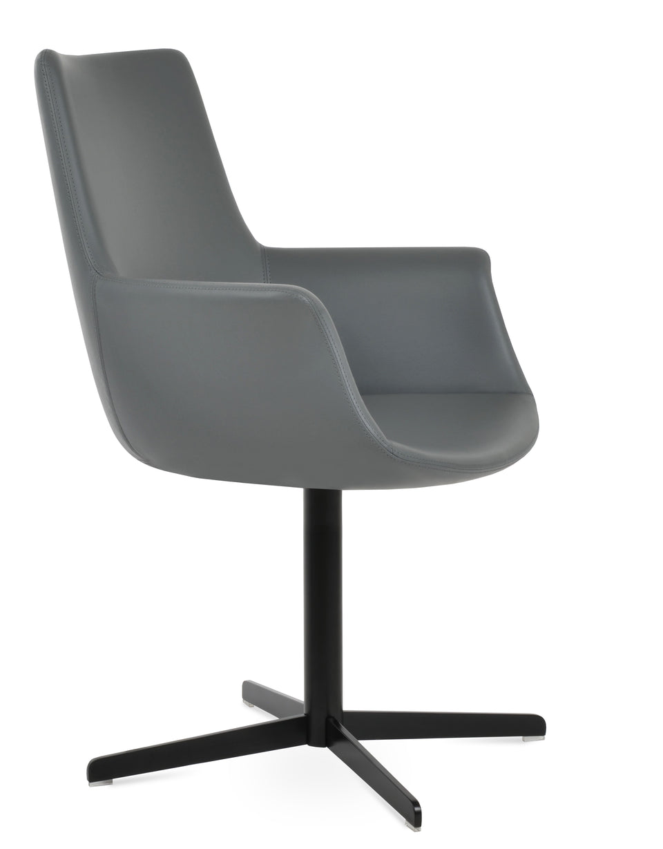 Bottega Arm 4 Star Swivel Chair.