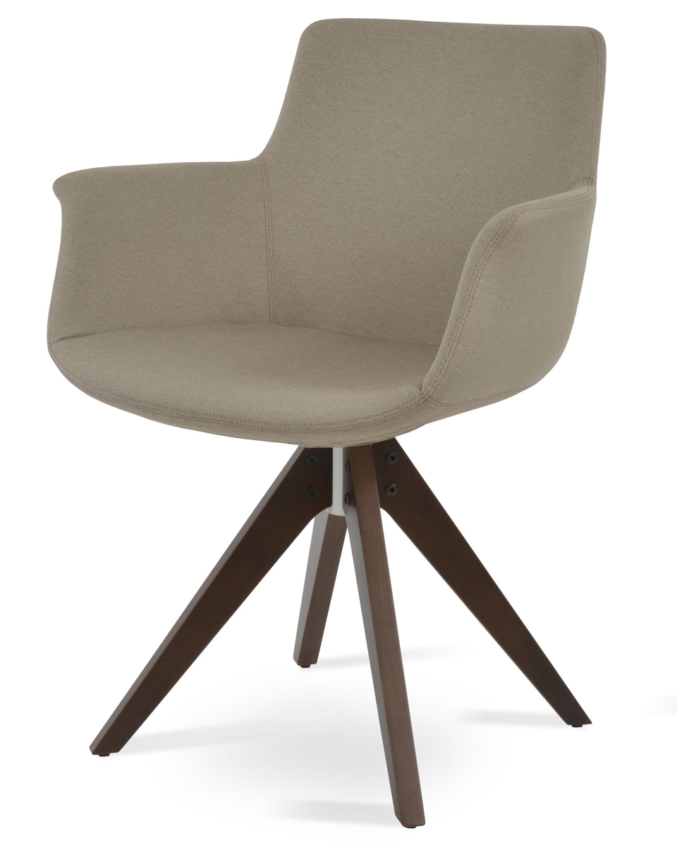 Bottega Pyramid Swivel Chair.