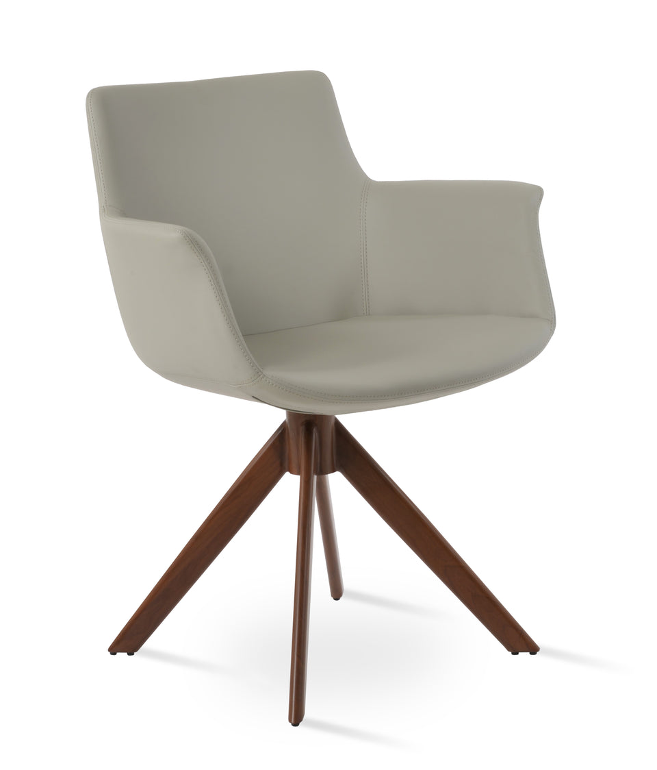 Bottega Arm Sword Dining Chair.