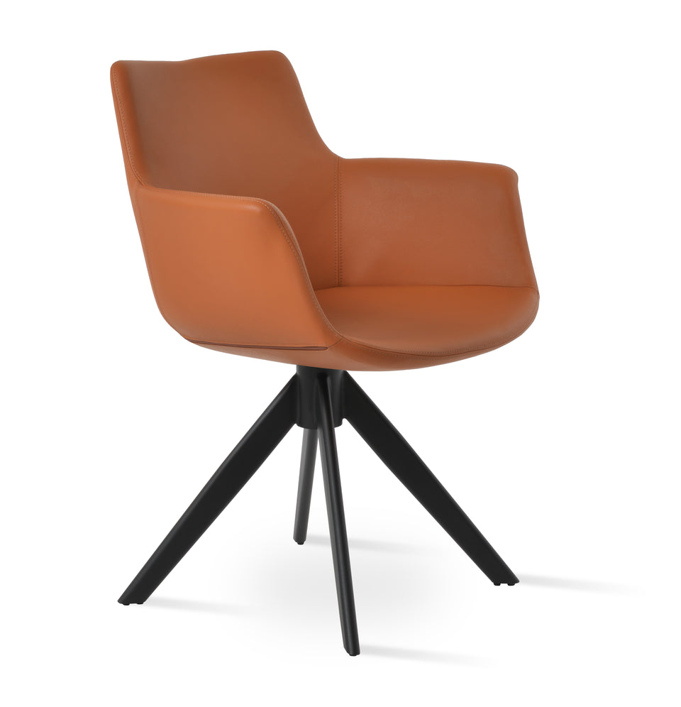 Bottega Arm Sword Dining Chair.