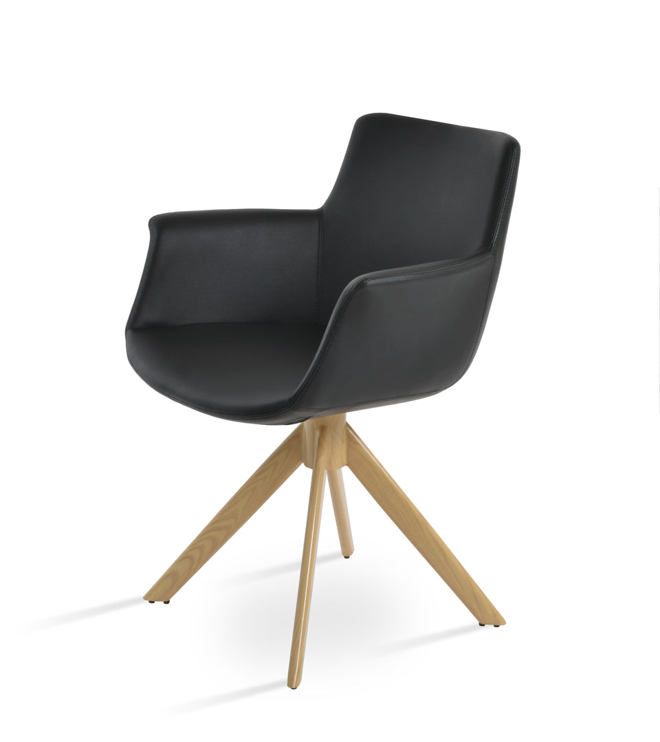 Bottega Arm Sword Dining Chair.